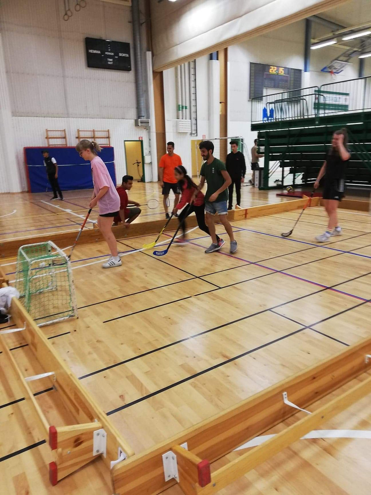Innebandy was again a must!