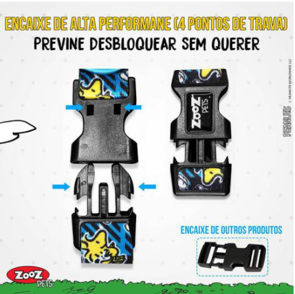 Miniatura: Peitoral Snoopy Xablue