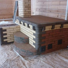 Печь с лежанкой и варочной плитой и духовкой проекты