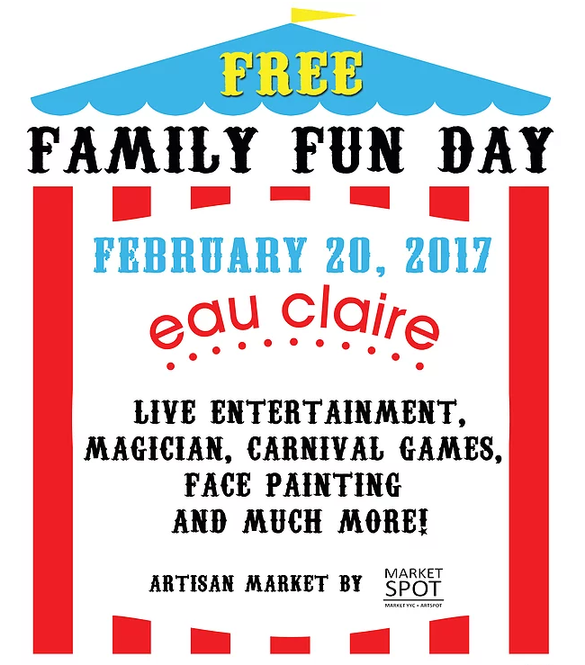 SHOP LOCAL: Eau Claire's Family Fun Day (February 20)