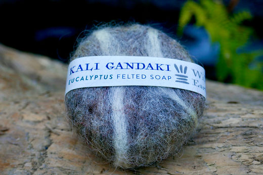 K石鹸 サーカス Eucalyptus>EarthLove フェルト入りオーガニック石鹸 KGEP <100