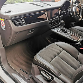 Interior car valet and detail South Wales