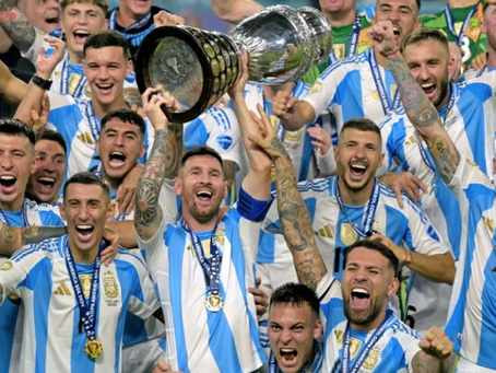 Argentina Defeat Colombia 1-0 To Win Record 16th Copa America
