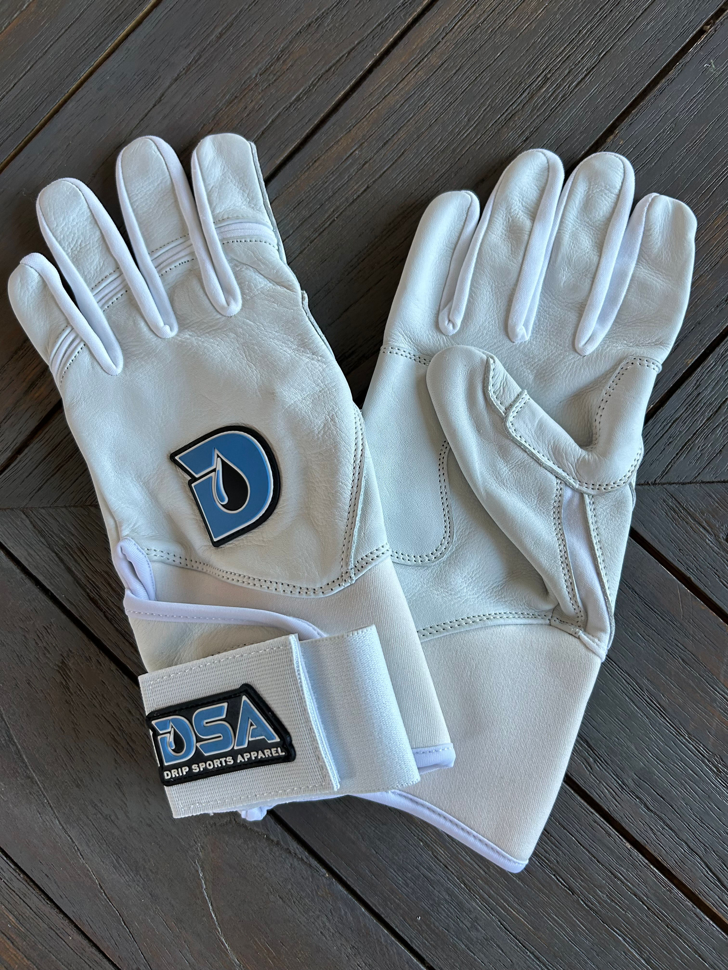 Drip "White Out" Batting Gloves