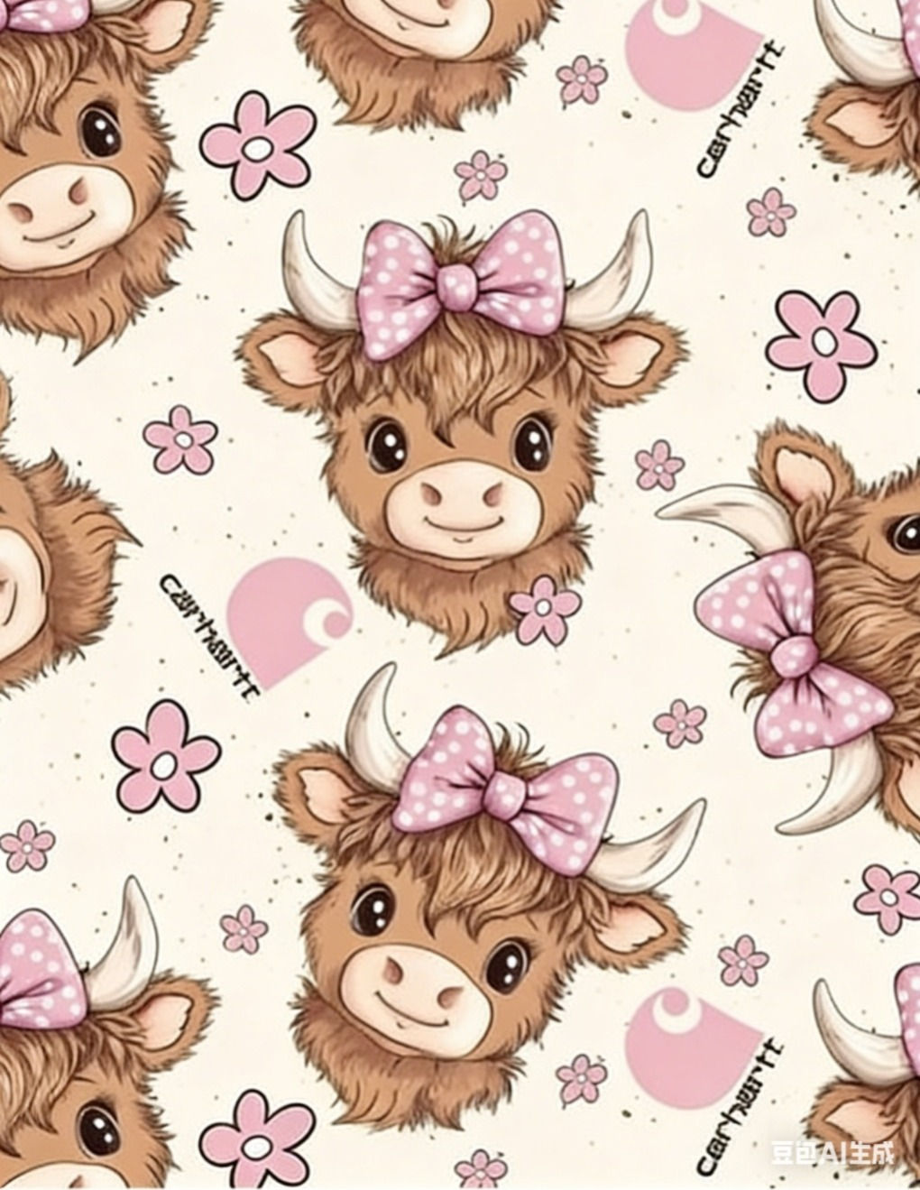 Cow Bow Cuteness