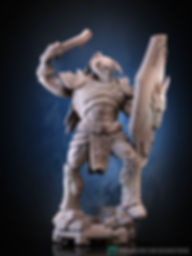 Lt Bitter Armored Knight Golden Axe - Dragun Studios