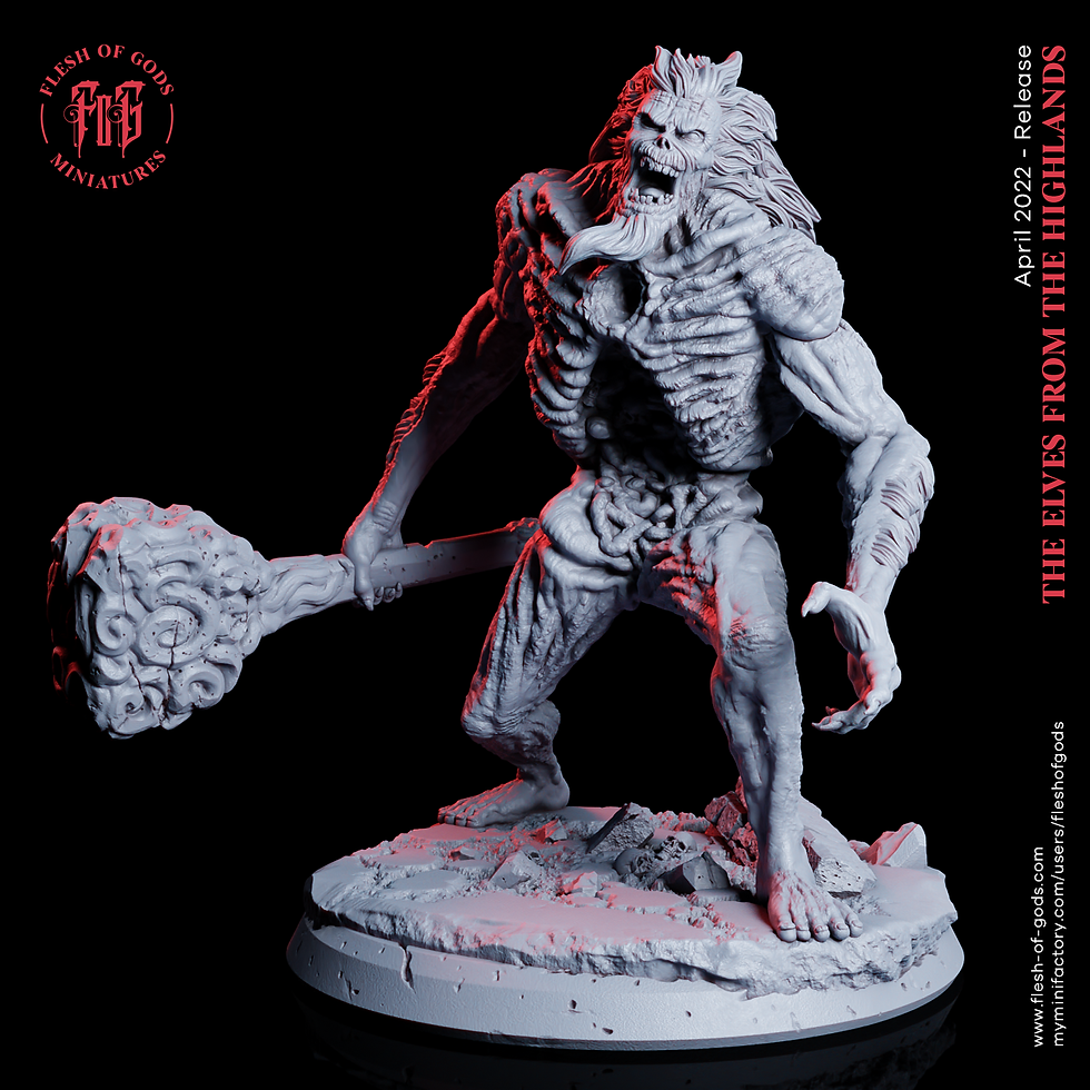 Mountain Yeti - Flesh of Gods