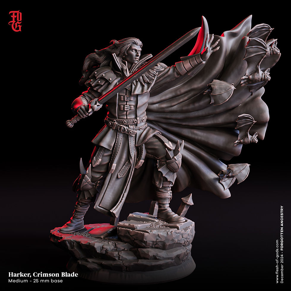 Harker, Crimson Blade - Flesh of Gods