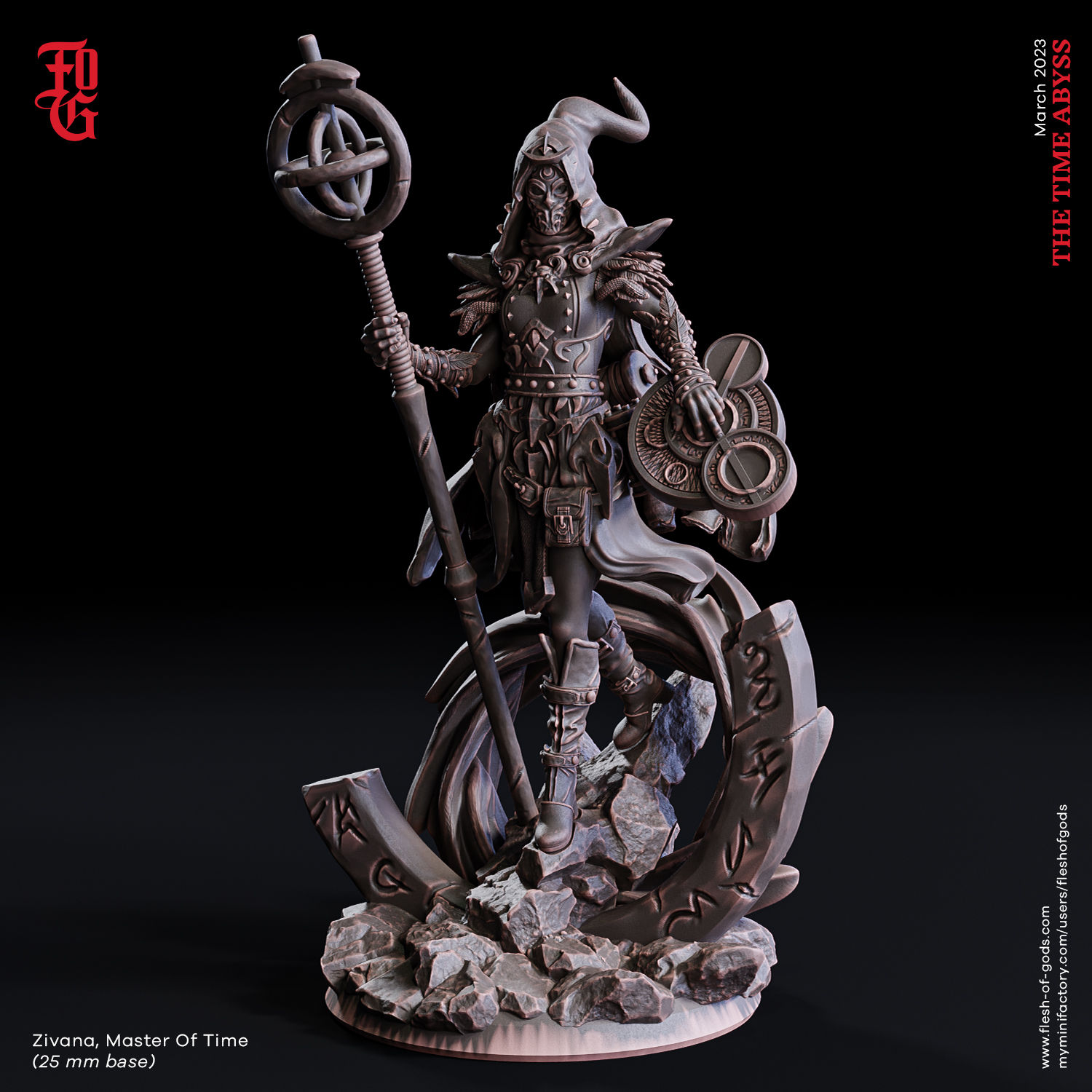 Zivana - Master Of Time- Flesh of Gods