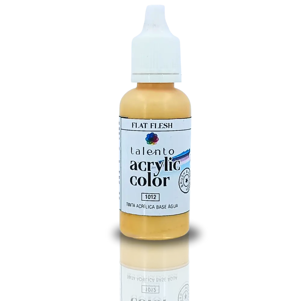Flat Flesh - Tinta Acrylic Color - Talento