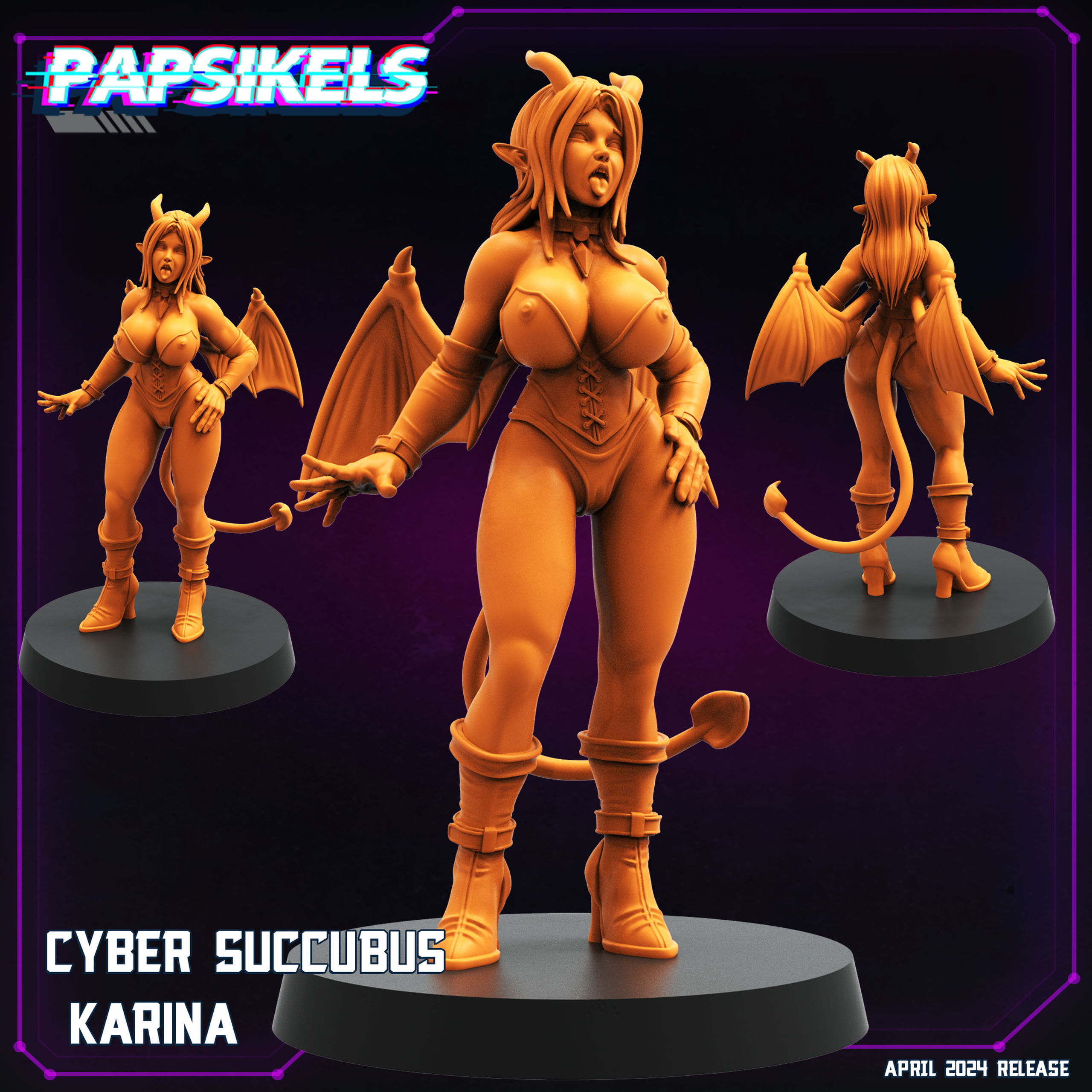 Cyber Succubus Karina - Papsikels
