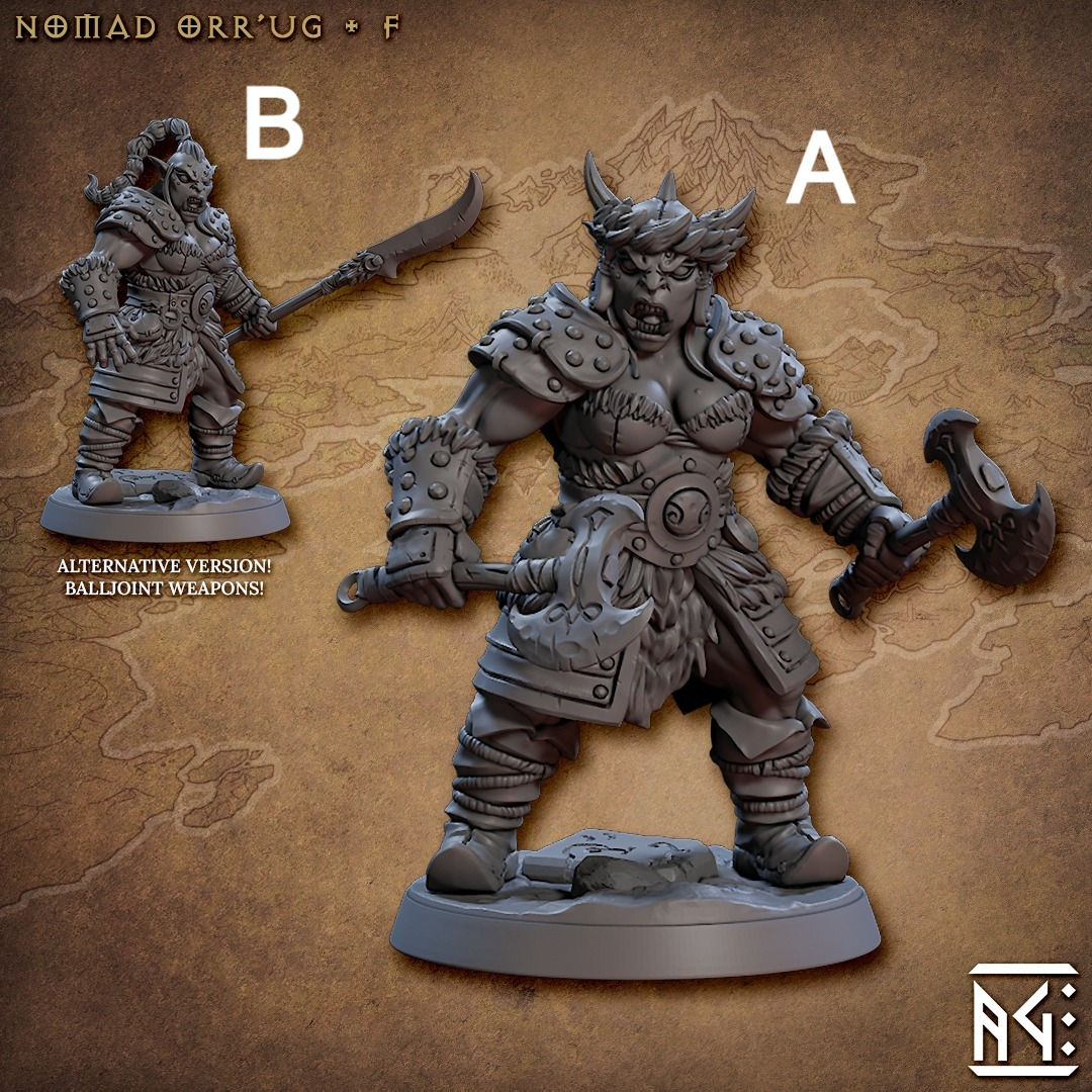 Orc Nomad Orrug F - Artisan