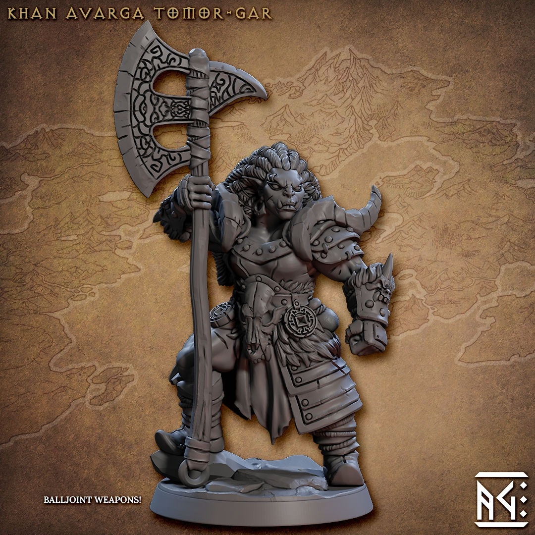 Orc Khan Avarga Tomor-Gar - Artisan