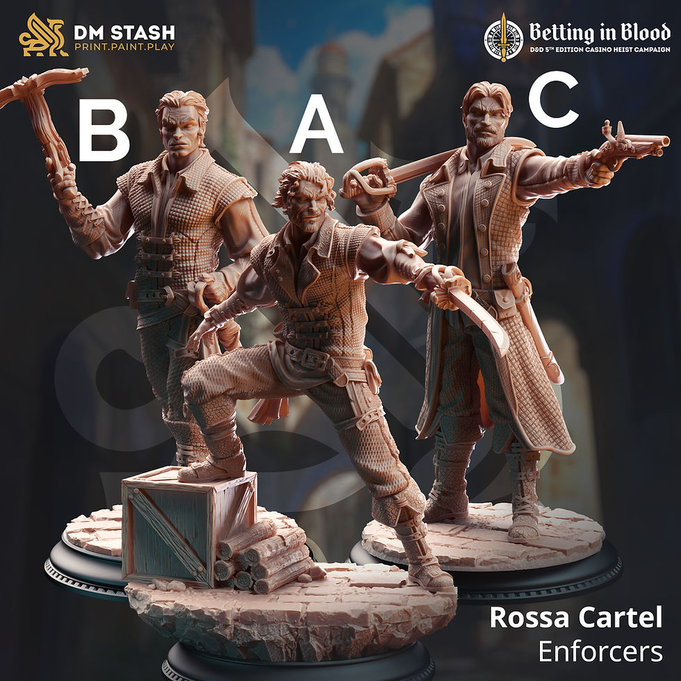 Bandido Rossa Cartel Enforcer - Unsupported - DM Stash