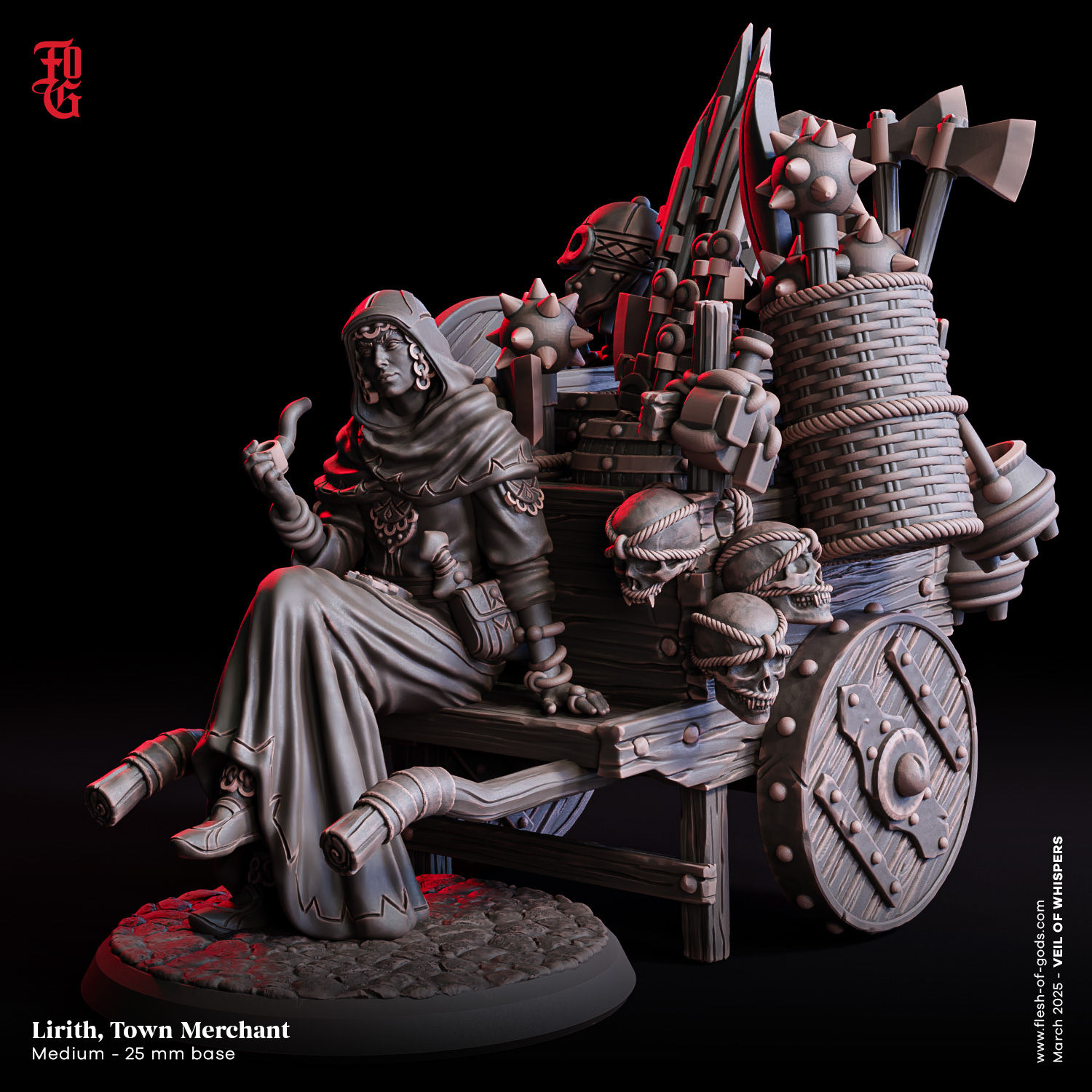 Lirith, Town Merchant / NPC Mercadora - Flesh of Gods