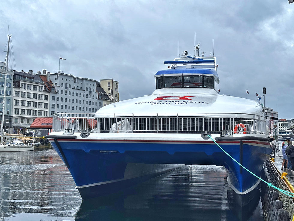 Fjord cruise in Bergen, Norway