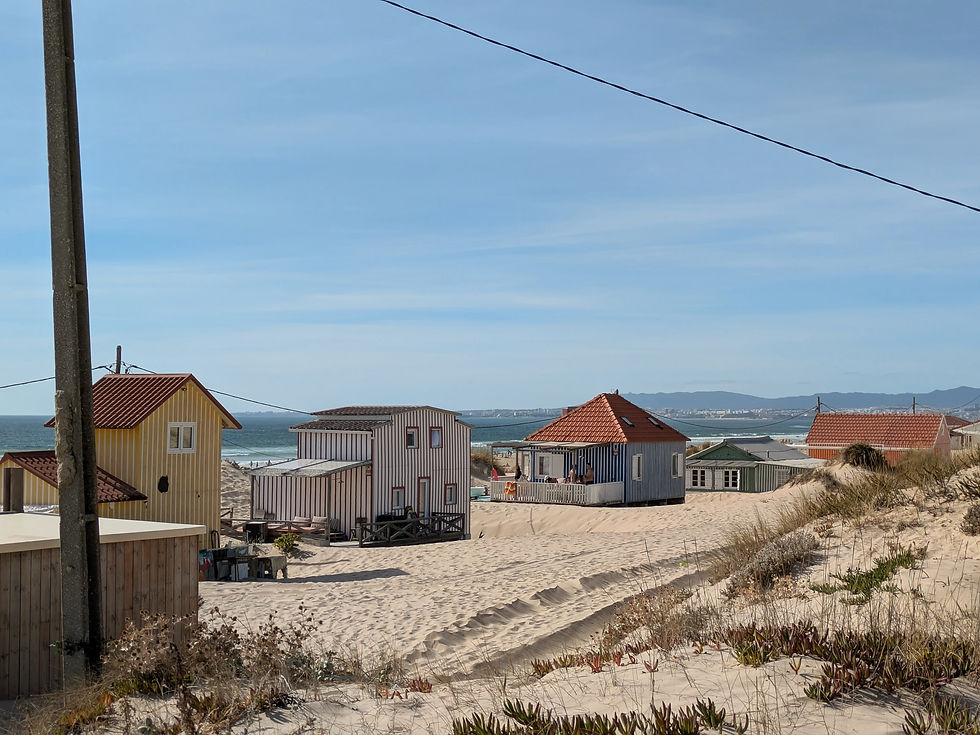 Costa Caparica with kids