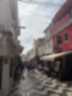 The streets of Cascais