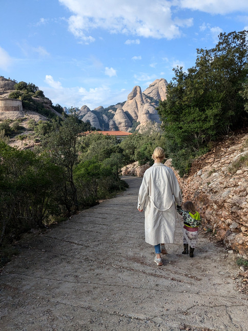View of the Monserrat Mountains
