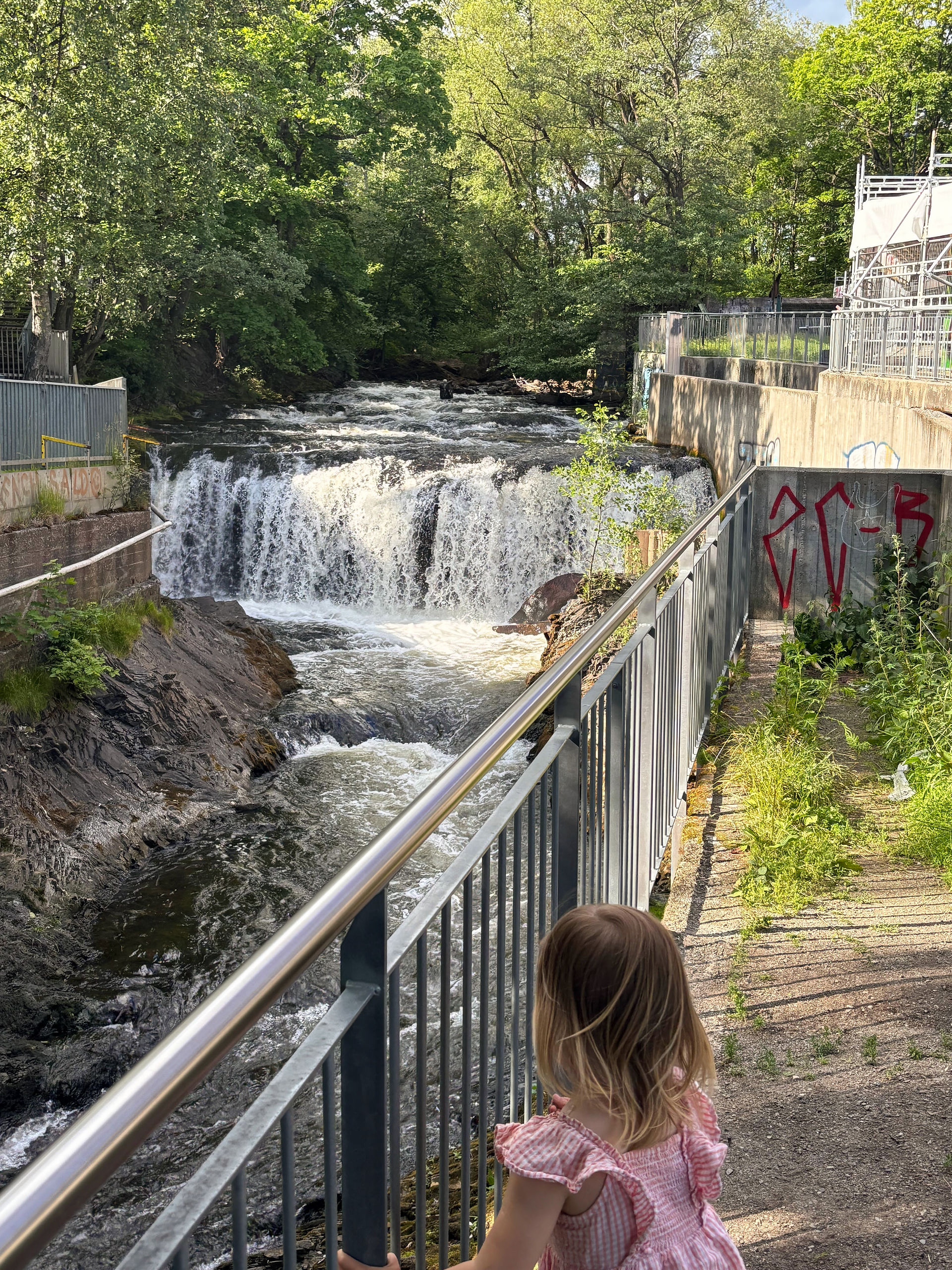 Oslo waterfall, Nedre Foss