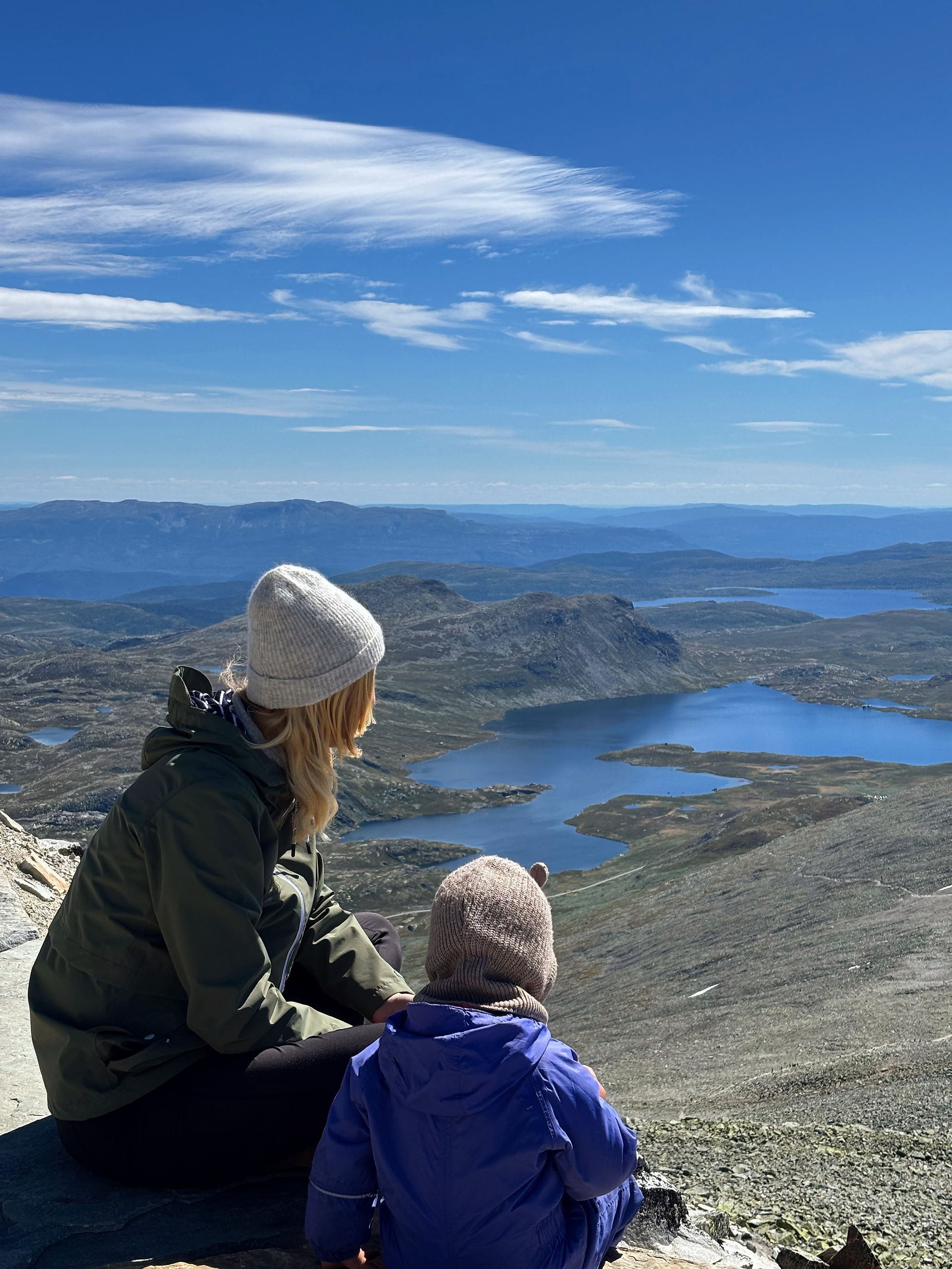 Toddler at Gaustatoppen, Norway