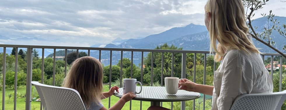 View from Aria Bellagio, Lake Como