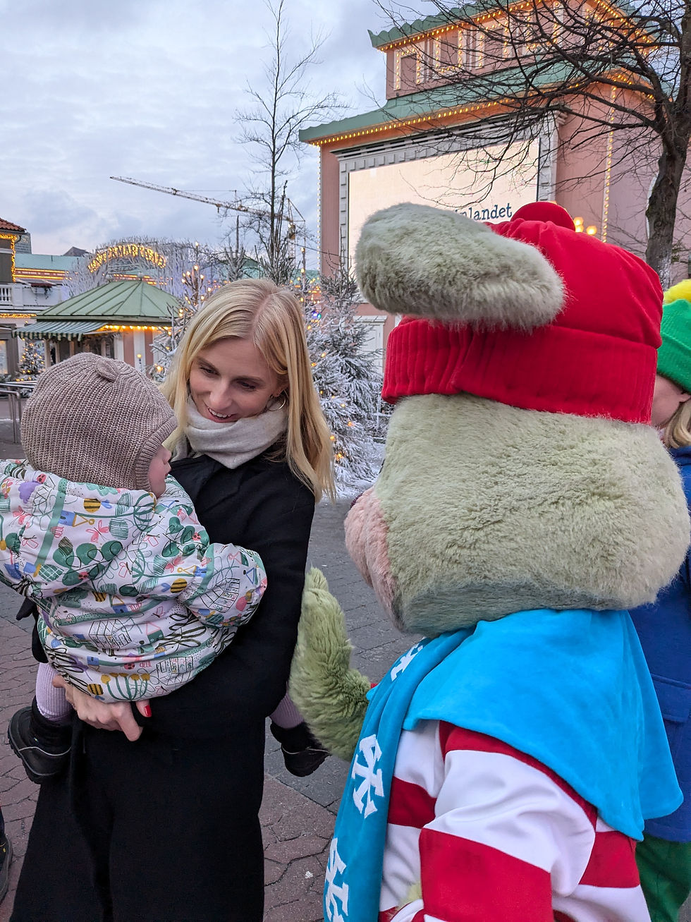 Meeting the Rabbits in Liseberg