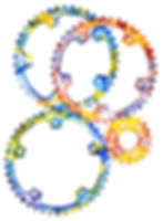 Thumbnail: Giclee' Canvas (print in various sizes) John D Wibberley  "Rings of Fitness"