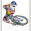 Thumbnail: Post Card John D Wibberley Cycle Art - "Table Top"