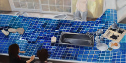 Layer29, 193.9x112.1cm, Oil on canvas, 2013