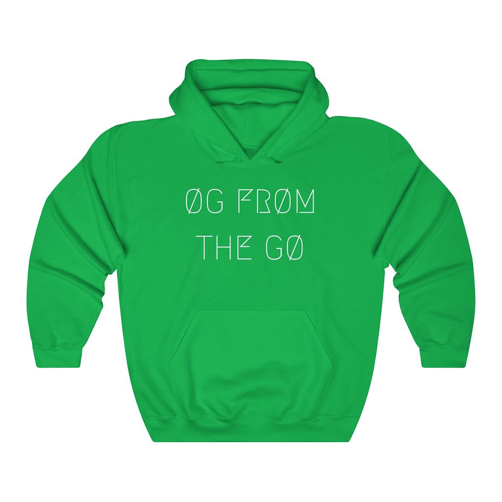 Thumbnail: ØG FRØM THE GØ UNISEX HOODIE 