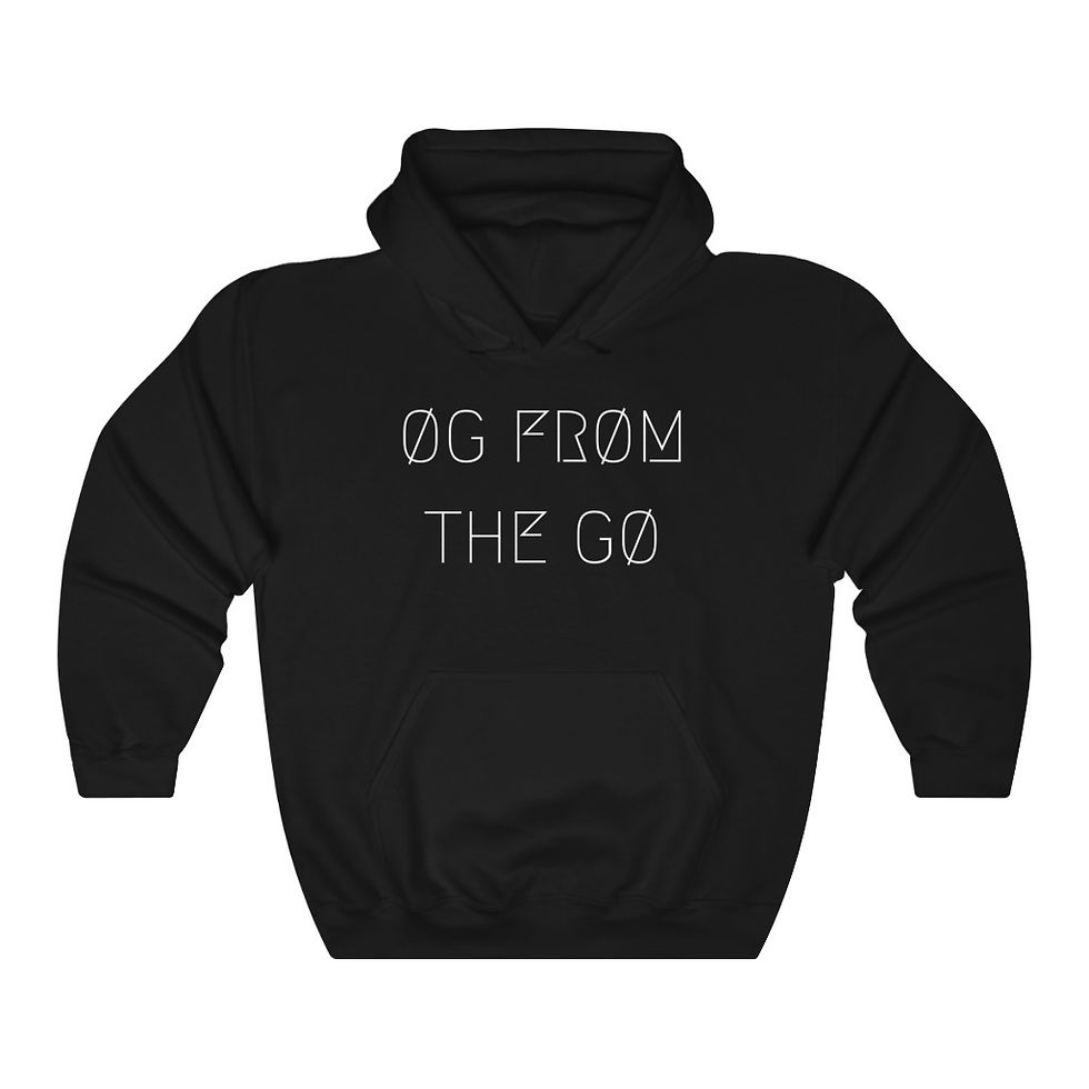 Thumbnail: ØG FRØM THE GØ UNISEX HOODIE 