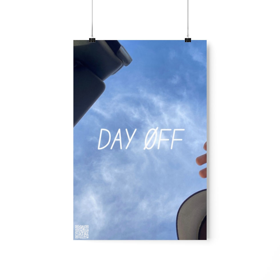 Thumbnail: DAY ØFF PØSTER W QR CØDE