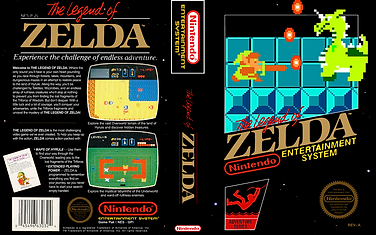 Legend of Zelda box