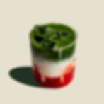 Strawberry Matcha Latte 