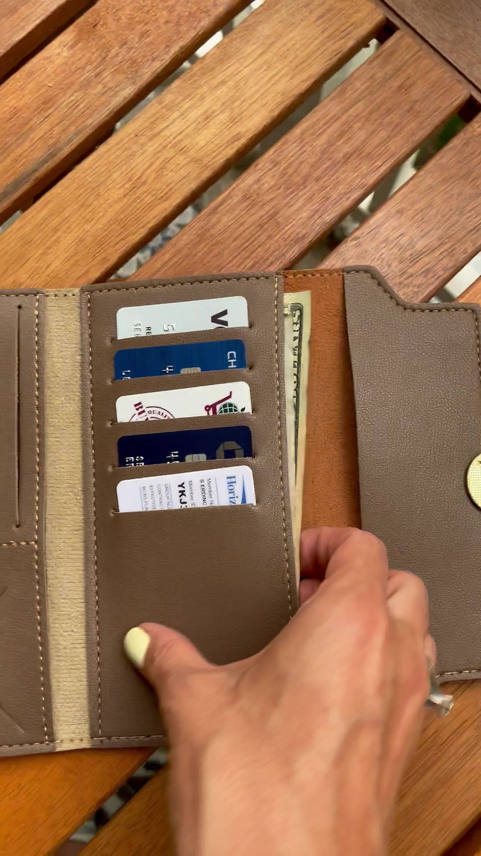 Thumbnail: Women's leather wallet