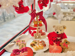 テディジンジャーコラボ バレンタインアフタヌーンティー　開催決定🍫