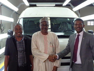 Ag. D.G Bureau of Public Procurement visits TNL Assembly Plant.
