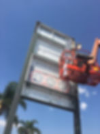 Buderim Tavern Pylon Lightbox Refurb to