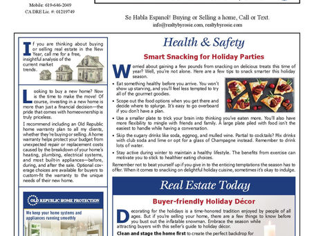 Between Friends Newsletter December!