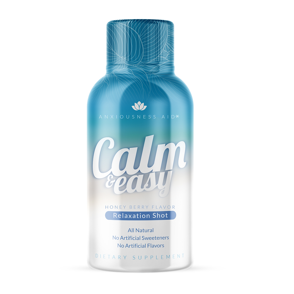 Thumbnail: Calm & Easy All Natural Relaxation Shot - 2 oz - (Pack of 6)