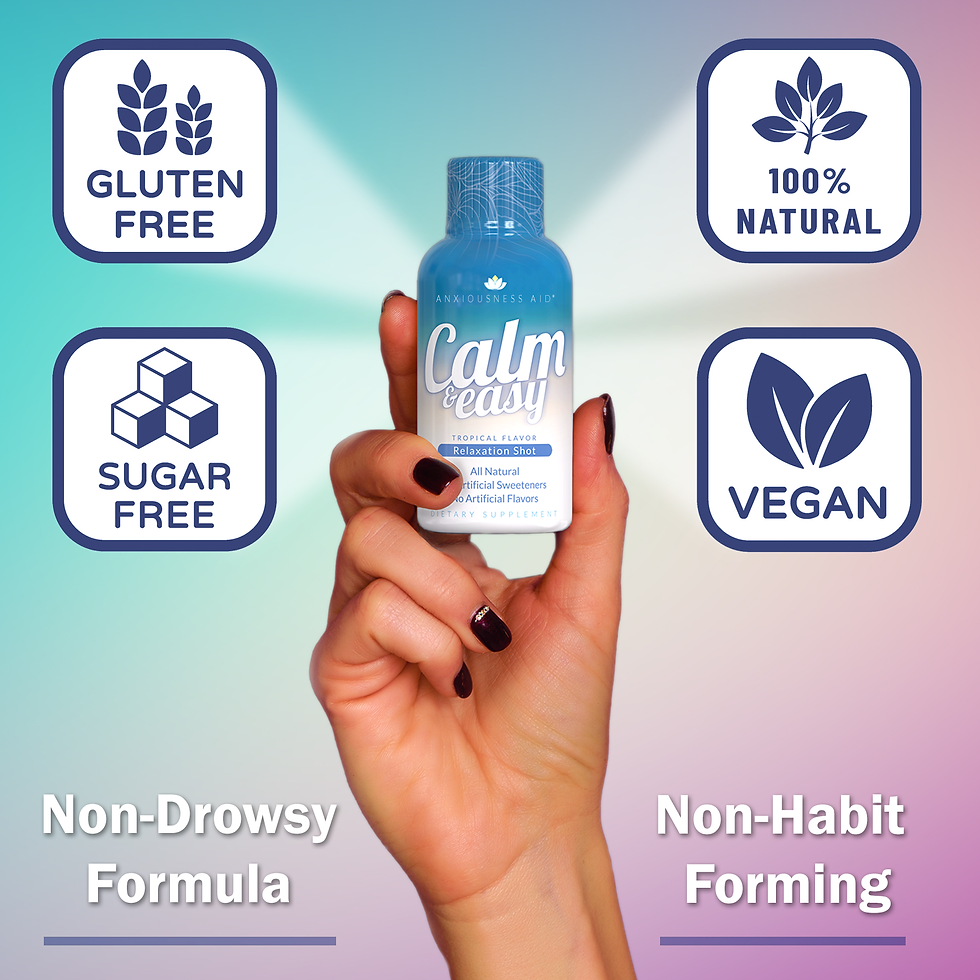 Thumbnail: Calm & Easy All Natural Relaxation Shot - 2 oz - (Pack of 6)