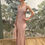 Miniature : Robe longue vieux rose