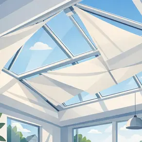 Sail Blinds in Sky Lantern Roofs Explained