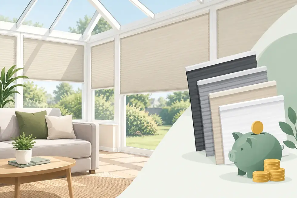 Blind Prices: Conservatory Shade Costs Explained
