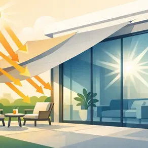 How Do Sail Blinds Reduce Heat and Glare?