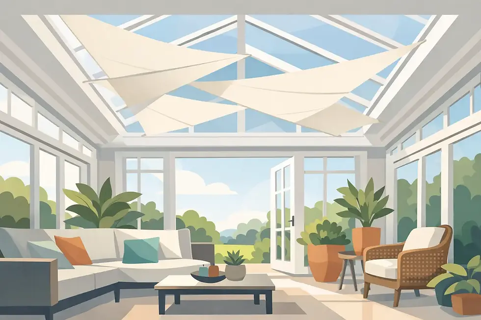 Sail Blinds in Orangeries That Actually Work