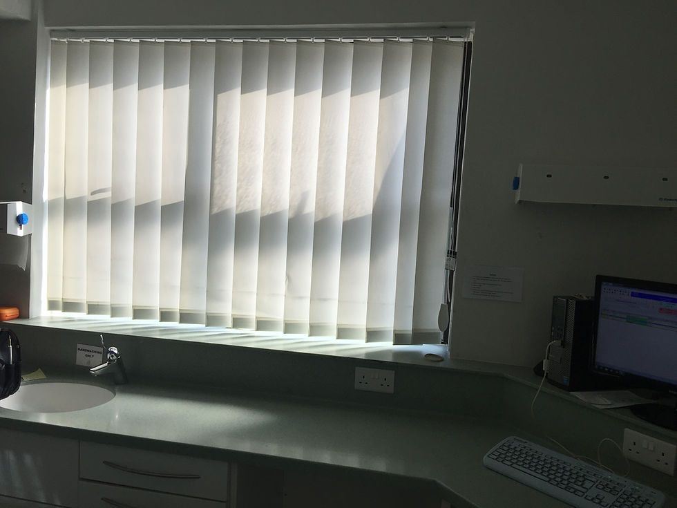 Vertical blinds repaired refited for nhs luton