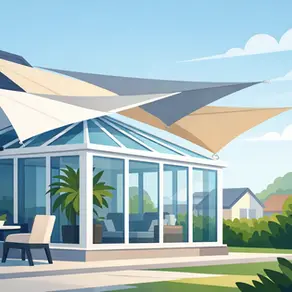 Are Sail Shades Worth It for Conservatories?