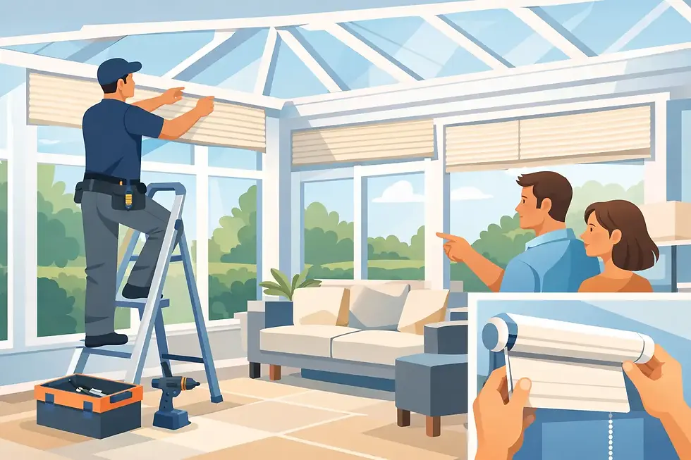 Orangery Blind Installation: What to Expect
